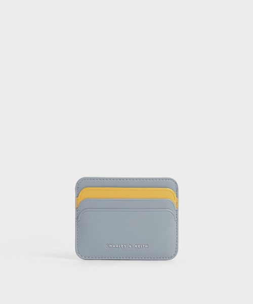 CHARLES & KEITH（チャールズ & キース）の「ツートーン マルチスロットカードホルダー / Two-Tone Multi Slot Card Holder（カードケース・レディース・ブラック/オリーブ/ブルー系その他4・XXS）」の3枚目の写真