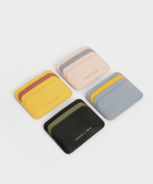 CHARLES & KEITH（チャールズ & キース）の「ツートーン マルチスロットカードホルダー / Two-Tone Multi Slot Card Holder（カードケース・レディース・ブラック/オリーブ/ブルー系その他4・XXS）」の5枚目の写真