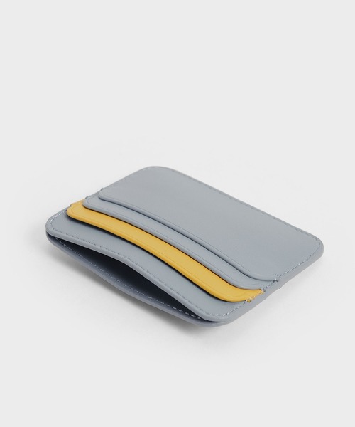 CHARLES & KEITH（チャールズ & キース）の「ツートーン マルチスロットカードホルダー / Two-Tone Multi Slot Card Holder（カードケース・レディース・ブラック/オリーブ/ブルー系その他4・XXS）」の10枚目の写真