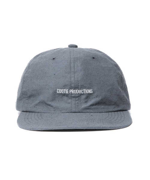 COOTIE PRODUCTIONS（クーティープロダクションズ）の「Silknep Back Twill 6 Panel Cap（キャップ・メンズ・ブラック/グレー・FREE）」の2枚目の写真