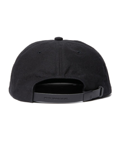 COOTIE PRODUCTIONS（クーティープロダクションズ）の「Silknep Back Twill 6 Panel Cap（キャップ・メンズ・ブラック/グレー・FREE）」の5枚目の写真