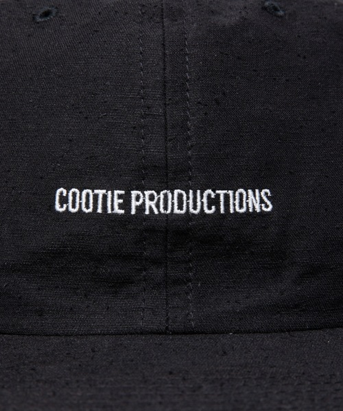 COOTIE PRODUCTIONS（クーティープロダクションズ）の「Silknep Back Twill 6 Panel Cap（キャップ・メンズ・ブラック/グレー・FREE）」の6枚目の写真