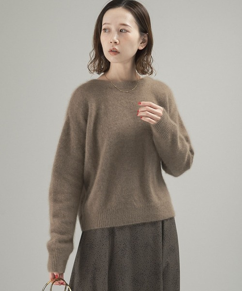 URBAN RESEARCH ROSSO - ROSSO ファーニット2WAYカーディガン　新品　超軽量 URBAN RESEARCH ROSSO（アーバンリサーチロッソ）の「ファー