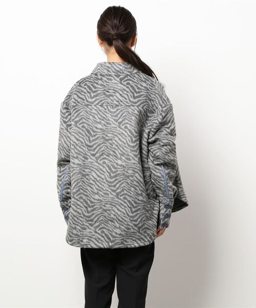 FIG&VIPER（フィグアンドバイパー）の「シャツJK（その他アウター・レディース・ブラウン/グレー/マルチ/オレンジ・FREE）」の9枚目の写真