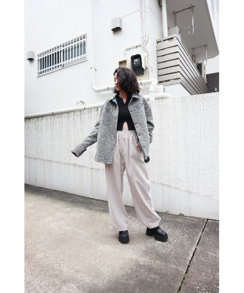 FIG&VIPER（フィグアンドバイパー）の「シャツJK（その他アウター・レディース・ブラウン/グレー/マルチ/オレンジ・FREE）」の16枚目の写真