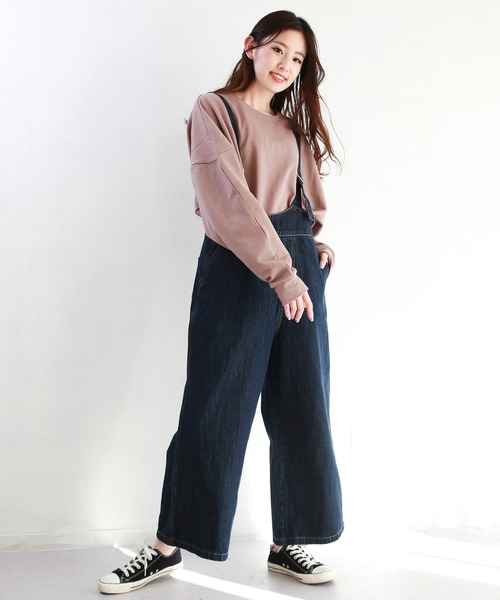 WESTSEA(ウエストシー)の「ドルマンスリーブ長袖スウェットトレーナー(スウェット・メンズ・ブルー/ベージュ/モカ/アイボリー/ピンク/スミクロ・M/L)」の20枚目の写真