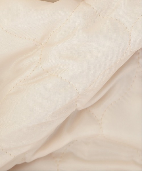 La TOTALITE（ラトータリテ）の「エコファー2WAYショートブルゾン◆（ブルゾン・レディース・ベージュ・FREE）」の8枚目の写真