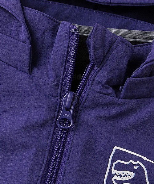 kladskap（クレードスコープ）の「ベストライナーつき恐竜ウィンドブレーカー（ブルゾン・キッズ・パープル/カーキ・120cm/100cm/110cm/130cm/90cm）」の12枚目の写真