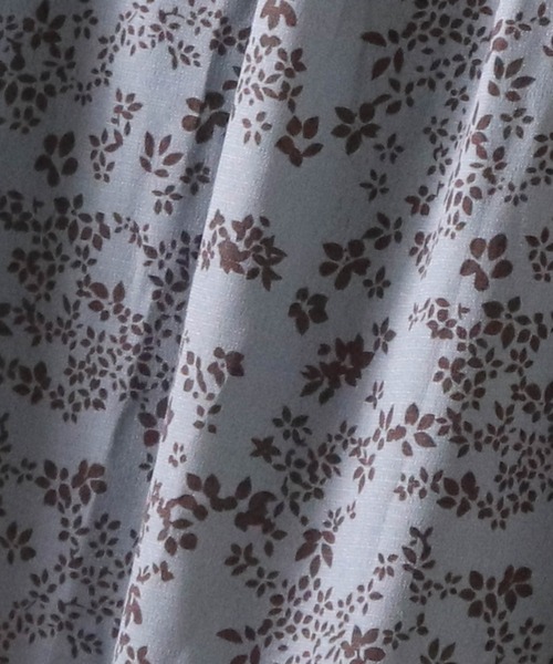 Cheek(チーク)の「畦ふんわりクロップドニット+花柄ワンピースセット(ワンピース・レディース・ベージュ/ネイビー/チャコールグレー・FREE)」の9枚目の写真