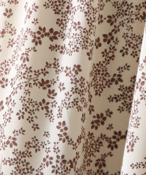 Cheek(チーク)の「畦ふんわりクロップドニット+花柄ワンピースセット(ワンピース・レディース・ベージュ/ネイビー/チャコールグレー・FREE)」の20枚目の写真