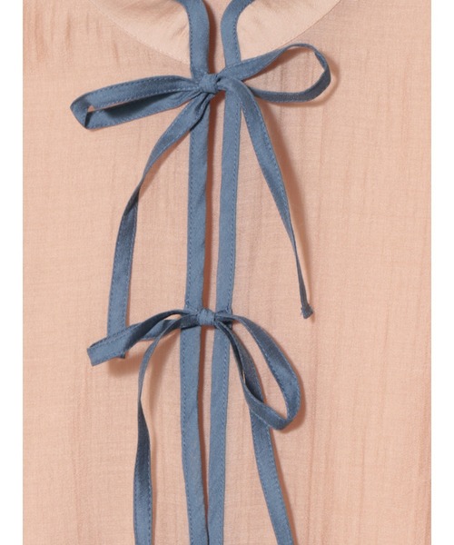 PAMEO POSE（パメオポーズ）の「Fin Shoulder Blouse（シャツ/ブラウス・レディース・ホワイト/ベージュ/ブラック・FREE）」の12枚目の写真