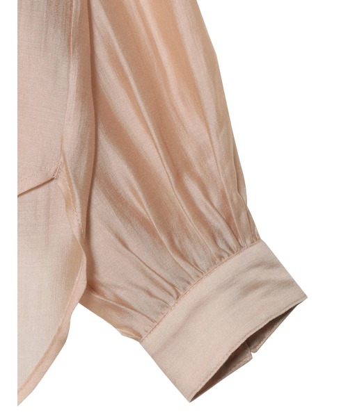 PAMEO POSE（パメオポーズ）の「Fin Shoulder Blouse（シャツ/ブラウス・レディース・ホワイト/ベージュ/ブラック・FREE）」の17枚目の写真