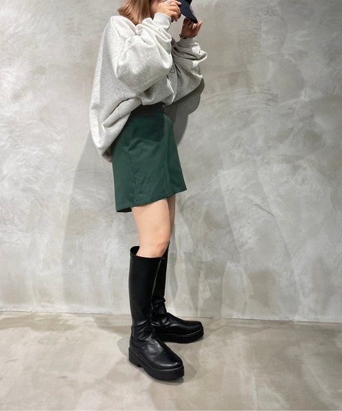 apres jour mignon（アプレジュールミニョン）の「センターシームショートパンツ【ZOZOTOWN限定アイテム】（その他パンツ・レディース・ブラック/その他/グリーン・X-LARGE/フリー）」の17枚目の写真