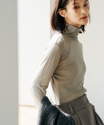 SHEER TURTLE KNIT