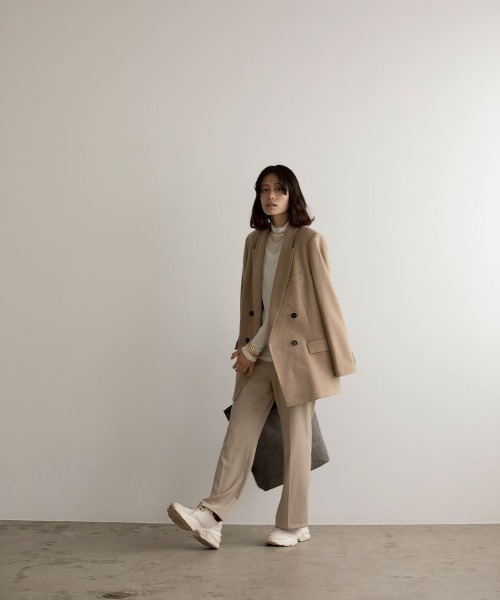 marjour(マージュール)の「SHEER TURTLE KNIT(Tシャツ/カットソー・レディース・ブラック/アイボリー/サーモンピンク/グレー・M)」の18枚目の写真