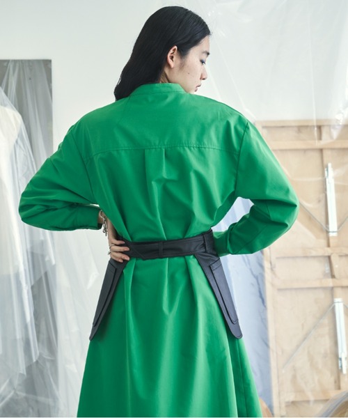 VACANCY（ヴァカンシー）の「アシンメトリーシャツワンピース（ワンピース・レディース・ホワイト/ブラック/グリーン/その他・FREE）」の17枚目の写真