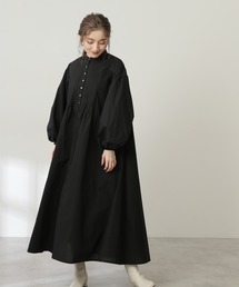 N.（N. Natural Beauty Basic） | 【S Size Line】◆ピンタックボリュームスリーブワンピース(ワンピース)