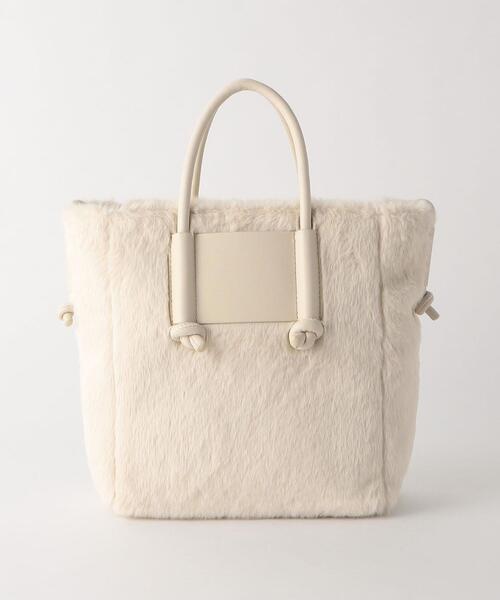 BEAUTY&YOUTH UNITED ARROWS（ビューティーアンドユースユナイテッドアローズ）の「BY タイハンドル ショルダーバッグ -2WAY- ◆（ショルダーバッグ・レディース・オフホワイト/その他1・FREE）」の9枚目の写真