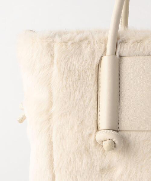 BEAUTY&YOUTH UNITED ARROWS（ビューティーアンドユースユナイテッドアローズ）の「BY タイハンドル ショルダーバッグ -2WAY- ◆（ショルダーバッグ・レディース・オフホワイト/その他1・FREE）」の6枚目の写真