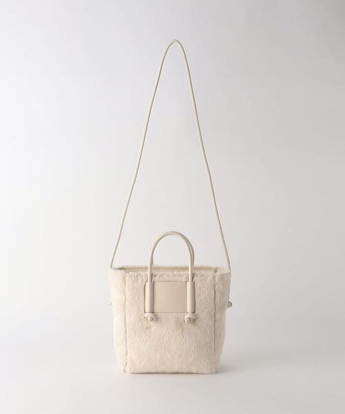 BEAUTY&YOUTH UNITED ARROWS（ビューティーアンドユースユナイテッドアローズ）の「BY タイハンドル ショルダーバッグ -2WAY- ◆（ショルダーバッグ・レディース・オフホワイト/その他1・FREE）」の4枚目の写真