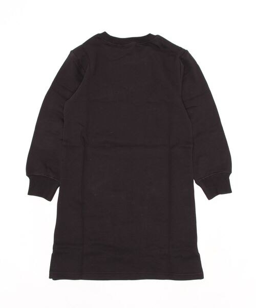CONVERSE（コンバース）の「CONVERSE/コンバース　ジュニアキッズ　ロゴプリントスウェットワンピース（ワンピース・キッズ・ネイビー/杢グレー/オフホワイト/ブラック/モカ・150cm/140cm/160cm/130cm）」の6枚目の写真