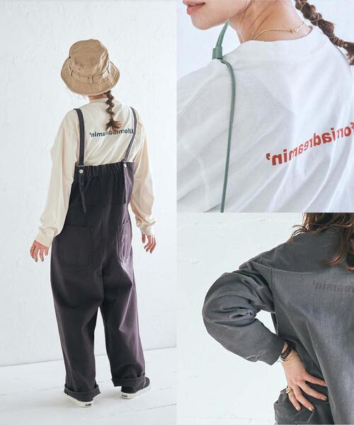 coen（コーエン）の「CaliforniaDreamin'ロゴロングスリーブTシャツ（Tシャツ/カットソー・レディース・ブラック/オフホワイト/ナチュラル・LARGE/MEDIUM）」の10枚目の写真