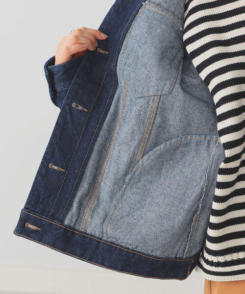 §☆美品☆§ BEAMS Monâme ブレード付きデニムジャケット sizeS ☆美品☆§ BEAMS Monâme ブレード付きデニムジャケット sizeS