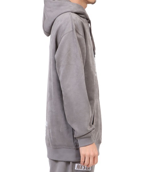 NESTA BRAND（ネスタブランド）の「フェイクスウェードライオンパーカー（パーカー・メンズ・グレー/キャメル・XL/XXL/M/L）」の8枚目の写真