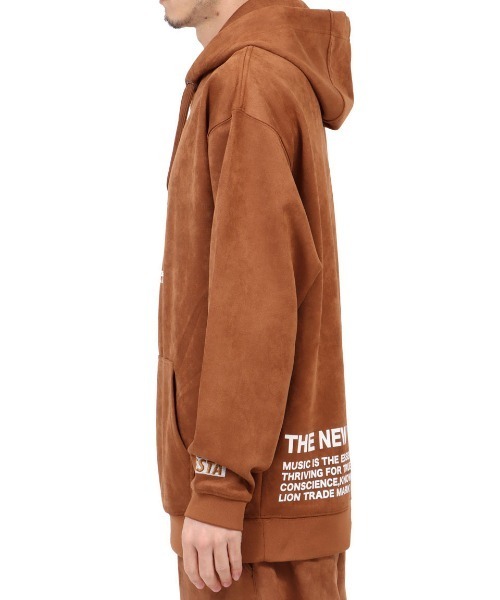 NESTA BRAND（ネスタブランド）の「フェイクスウェードライオンパーカー（パーカー・メンズ・グレー/キャメル・XL/XXL/M/L）」の13枚目の写真