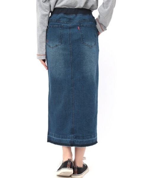 チチカカ(チチカカ)の「リブスキニースカート(デニムスカート・レディース・ライトブルー/インディゴブルー・LARGE/MEDIUM)」の21枚目の写真