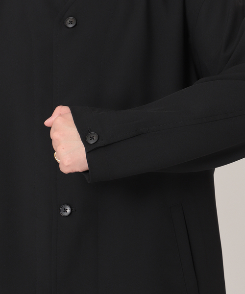 JOURNAL STANDARD relume（ジャーナルスタンダード　レリューム）の「Comfortable カーディガンジャケット（カーディガン/ボレロ・メンズ・ブラック/ベージュ/サックスブルー・MEDIUM/LARGE）」の8枚目の写真