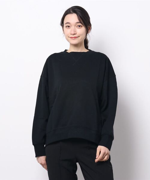 CONVERSE TOKYO(コンバーストウキョウ)の「ロゴプリントスウェット(Tシャツ/カットソー・レディース・アイボリー/ピンク/ブラック/ミント/グリーン・FREE)」の13枚目の写真
