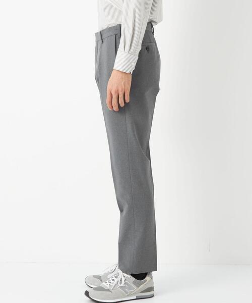 WORK TRIP OUTFITS GREEN LABEL RELAXING(ワークトリップアウトフィッツグリーンレーベル リラクシング)の「WTO キマワシ マジコンフォート スラックス -ウォッシャブル・防シワ・ストレッチ- **(スラックス・メンズ・ネイビー/グレー・S/76/M/80/L/84/XL/88)」の4枚目の写真