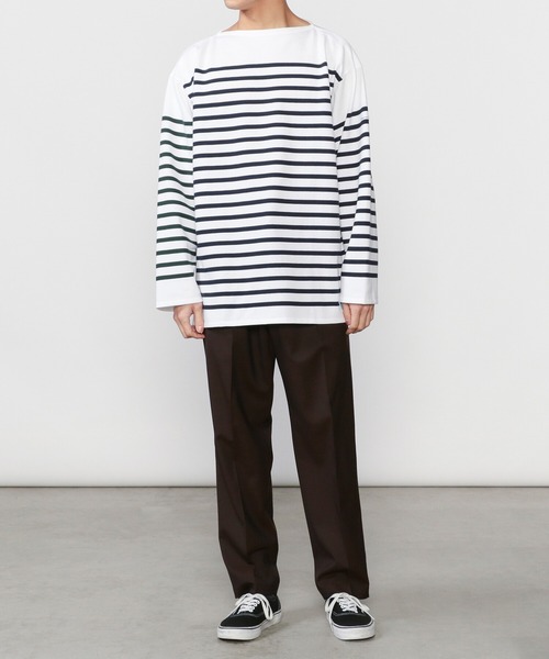 オーシバル ORCIVAL オーバーサイズ ラッセルフレンチ セーラーTシャツ