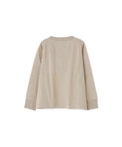 MHL.(エムエイチエル)の「MATT COTTON JERSEY(Tシャツ/カットソー・レディース・ブラウン/グレー・2)」の3枚目の写真
