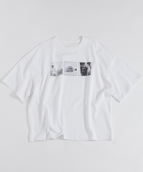 LA BELLE ETUDE(ラベルエチュード)の「【UNISEX】Road Trip TシャツⅢ(Tシャツ/カットソー・レディース・ブラック/ホワイト・2/1)」の2枚目の写真