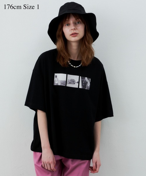 LA BELLE ETUDE(ラベルエチュード)の「【UNISEX】Road Trip TシャツⅢ(Tシャツ/カットソー・レディース・ブラック/ホワイト・2/1)」の13枚目の写真
