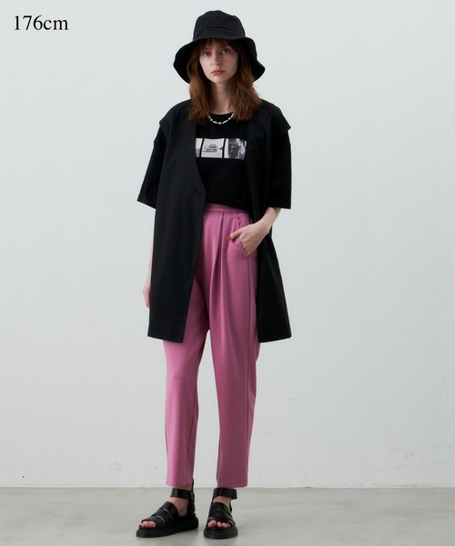 LA BELLE ETUDE(ラベルエチュード)の「【UNISEX】Road Trip TシャツⅢ(Tシャツ/カットソー・レディース・ブラック/ホワイト・2/1)」の9枚目の写真