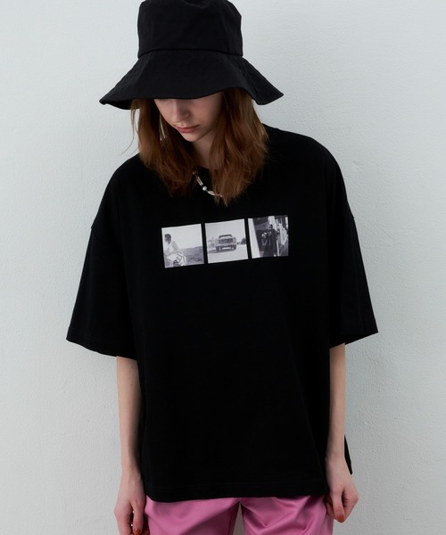LA BELLE ETUDE(ラベルエチュード)の「【UNISEX】Road Trip TシャツⅢ(Tシャツ/カットソー・レディース・ブラック/ホワイト・2/1)」の22枚目の写真