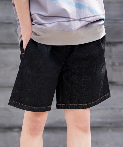 COOKMAN(クックマン)の「Cookman クックマン シェフショートパンツ ハーフパンツ イージーパンツ デニム ブラック(デニムパンツ・メンズ・ブラック・LARGE/MEDIUM)」の14枚目の写真
