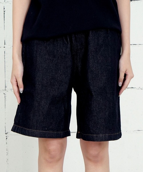 COOKMAN(クックマン)の「Cookman クックマン シェフショートパンツ ハーフパンツ イージーパンツ デニム ブラック(デニムパンツ・メンズ・ブラック・LARGE/MEDIUM)」の19枚目の写真