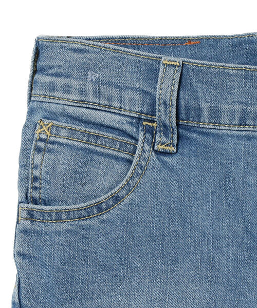 B:MING by BEAMS(ビーミングバイビームス)の「Lee / フレア 5P デニムパンツ (110~140cm)(デニムパンツ・キッズ・ライトブルー/ブルー・110/130/140/120)」の4枚目の写真