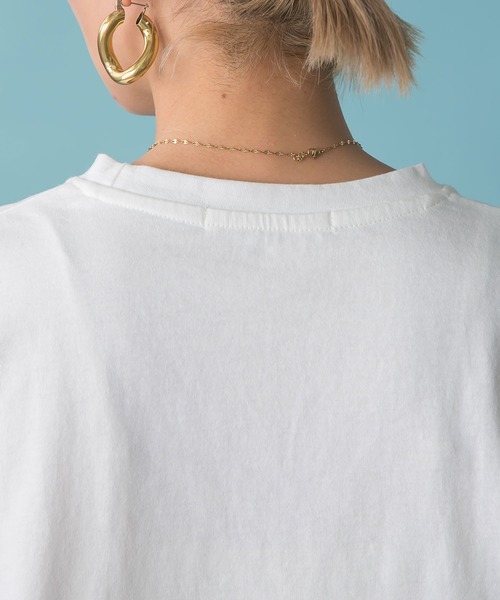 bohmal（ボマール）の「オーバーサイズロゴロンT（Tシャツ/カットソー・レディース・ブラック/オフホワイト・FREE）」の12枚目の写真