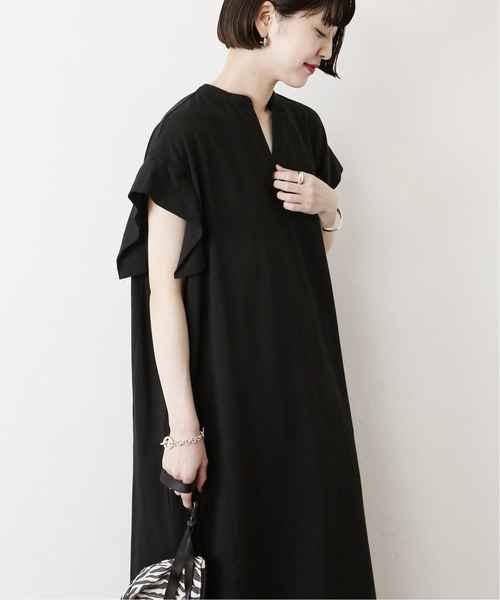 ロングカフタンTシャツワンピース