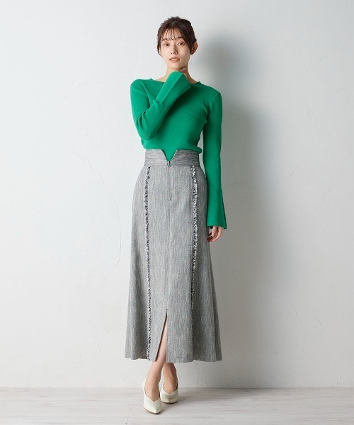 deicy ME COUTURE スラブメランジマーメイドスカート