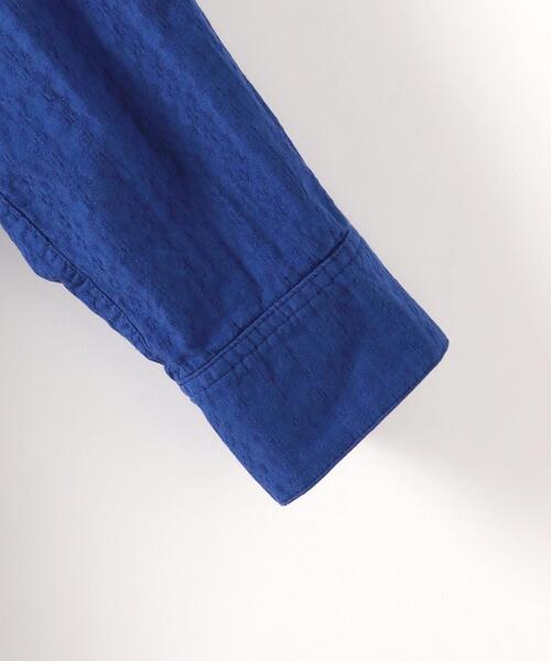 Steven Alan（スティーブンアラン）の「＜Steven Alan＞COTTON JACQUARD BLOUSE/ブラウス（シャツ/ブラウス・レディース・ホワイト/ロイヤルブルー・FREE）」の12枚目の写真