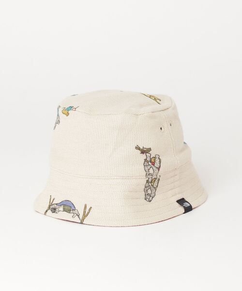 THE NORTH FACE（ザノースフェイス）の「ザ ノース フェイス THE NORTH FACE Baby Hat Bib Set(ベビーハットビブセット)（その他ベビー用品・キッズ・オフホワイト/ダークパープル/ダークブルー・J/M）」の4枚目の写真