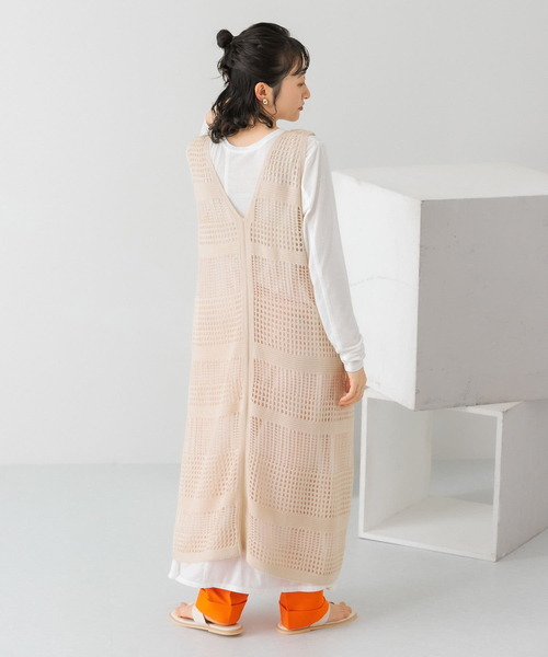 KBF（ケイビーエフ）の「アシメステッチフレアワンピース（ワンピース・レディース・ブラック/オフホワイト/アイボリー・ONE）」の17枚目の写真