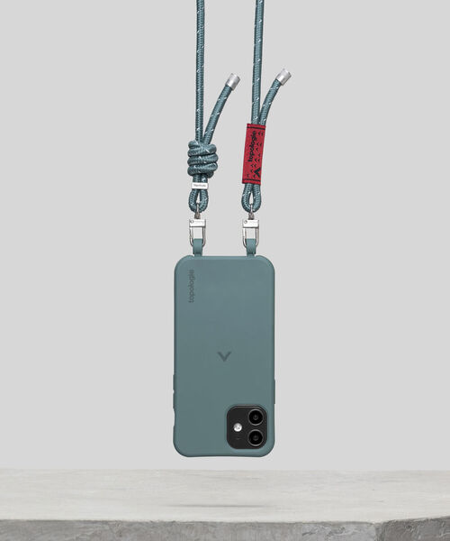 【Topologie】 IPhone12 プロケース ジップポーチ＆パッチ付き Hypersnap Phone Case【ケース単体】（スマホケース/カバー