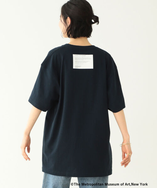 BEAMS BOY（ビームスボーイ）の「THE MET × BEAMS BOY / MINI LOGO T（Tシャツ/カットソー・レディース・ネイビー/オフホワイト・X-LARGE）」の17枚目の写真
